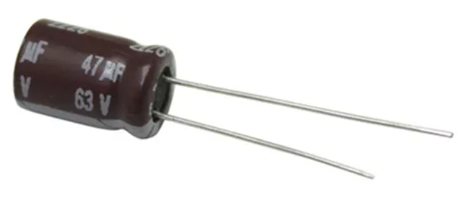 47uF 63V 8X12mm Through Hole Electrolytic Capacitor