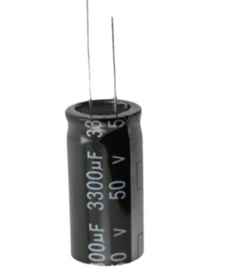 3300uF 50V 16X25mm Through Hole Electrolytic Capacitor