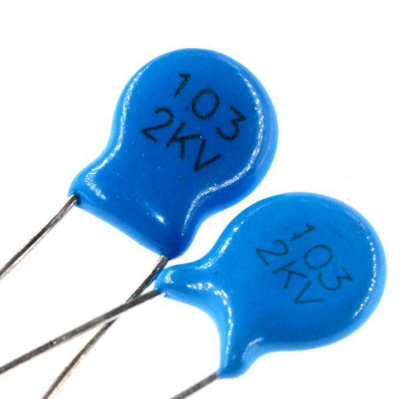10nF 103 2KV Through Hole High Voltage Ceramic Disc Capacitor