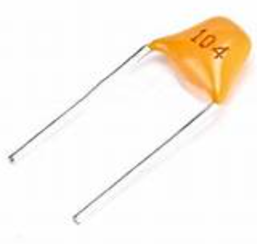 104 (0.1uF) Through Hole Multilayer  Myler  Capacitor Mylar Capacitor