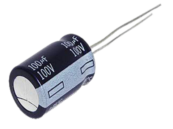 100uF 100V 10X17mm Through Hole Electrolytic Capacitor
