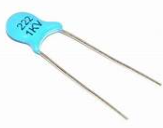 2.2nF 222 1KV Through Hole High Voltage Ceramic Disc Capacitor
