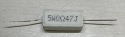 10K Ohm 5W Vertical (MPR) Wirewound Cement Power Resistor ±5% Tolerence