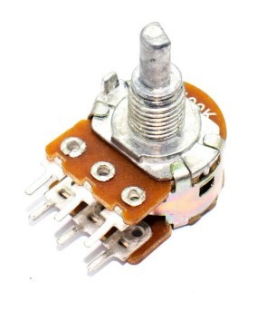 100K Ohm Variable Resistor Dual Gang Potentiometer-6 Pin