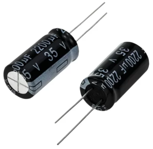 2200uF 35V 16X30mm Through Hole Electrolytic Capacitor