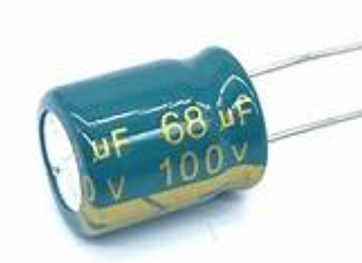 68uF 100V 8X12mm Through Hole Electrolytic Capacitor