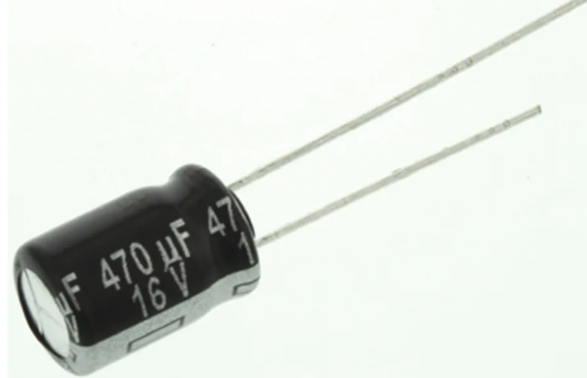 470uF 16V 8X12mm Through Hole Electrolytic Capacitor