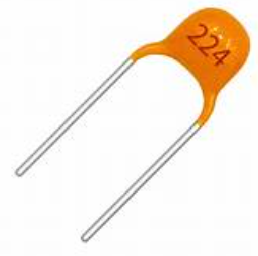 224 (0.22uF) Through Hole Multilayer  Myler  Capacitor