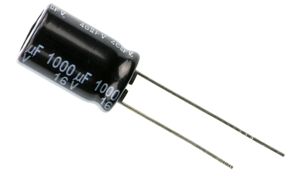 1000uF 16V 10X16mm Through Hole Electrolytic Capacitor