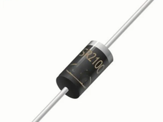 SR2100 Schottky Barrier Rectifier Diode 2A 100V Axial Through Hole