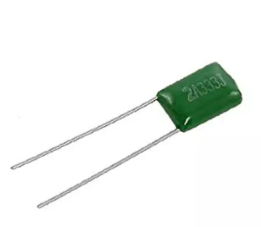 2A333J 100V (0.033uF) Through Hole Polyester Film Capacitor