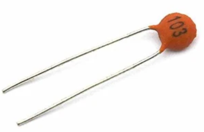 103pF 50V (0.01uF) Through Hole Ceramic Disc Capacitor