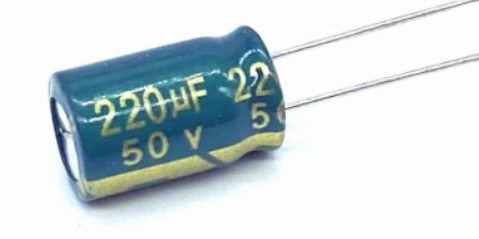 220uF 50V 10X13mm Through Hole Electrolytic Capacitor